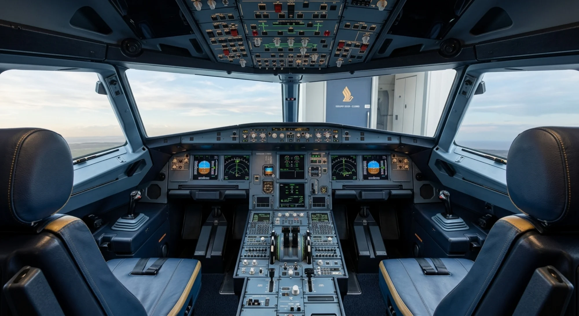 2005 Airbus Airbus A380 - Cockpit - Airliner aircraft