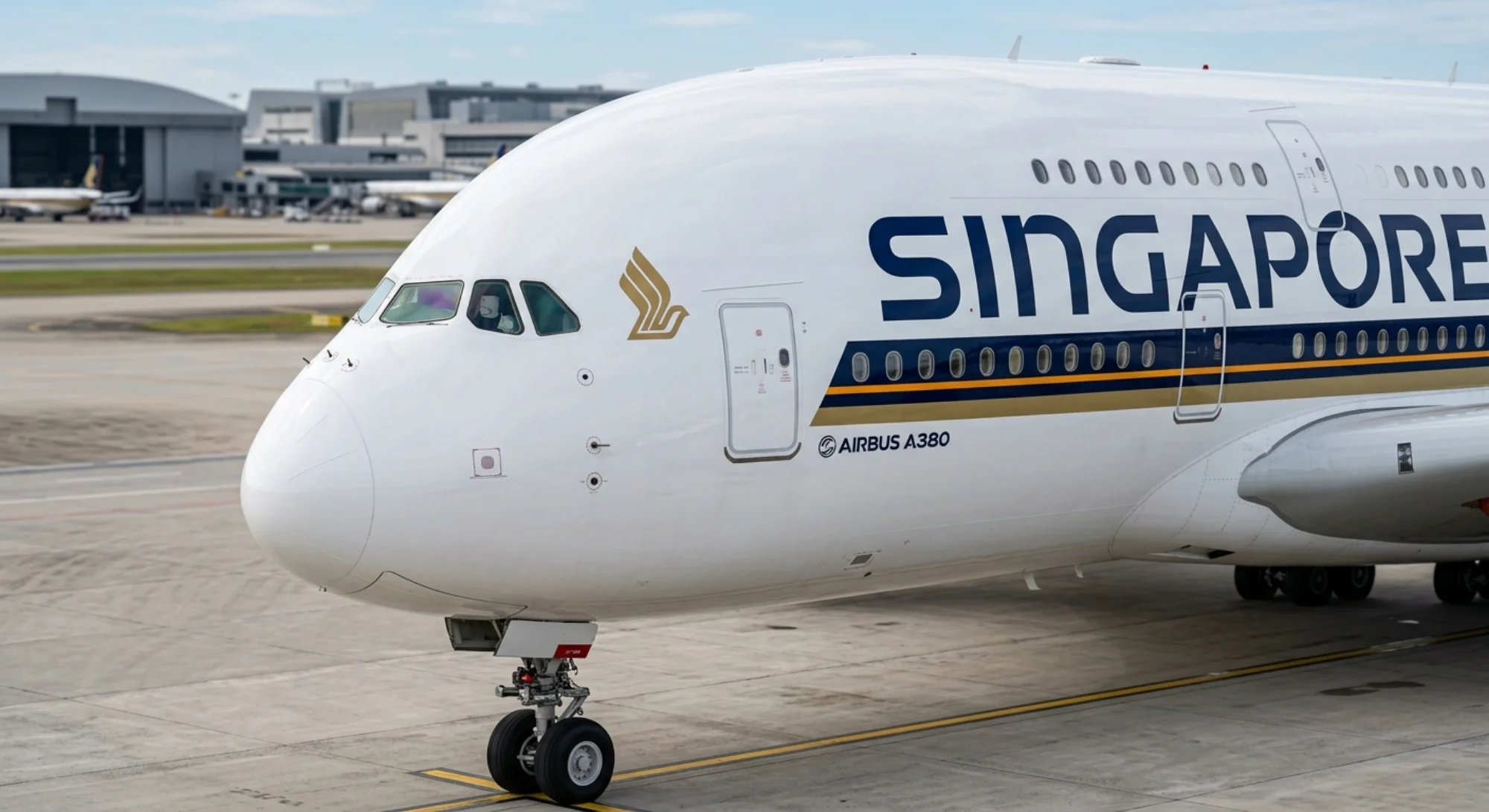 2005 Airbus Airbus A380 - Nose Detail - Airliner aircraft