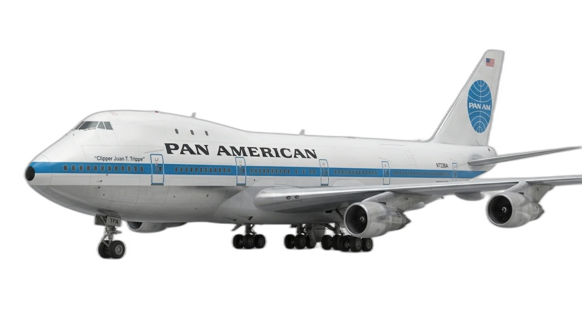 1969 Boeing 747 - Profile - Airliner aircraft