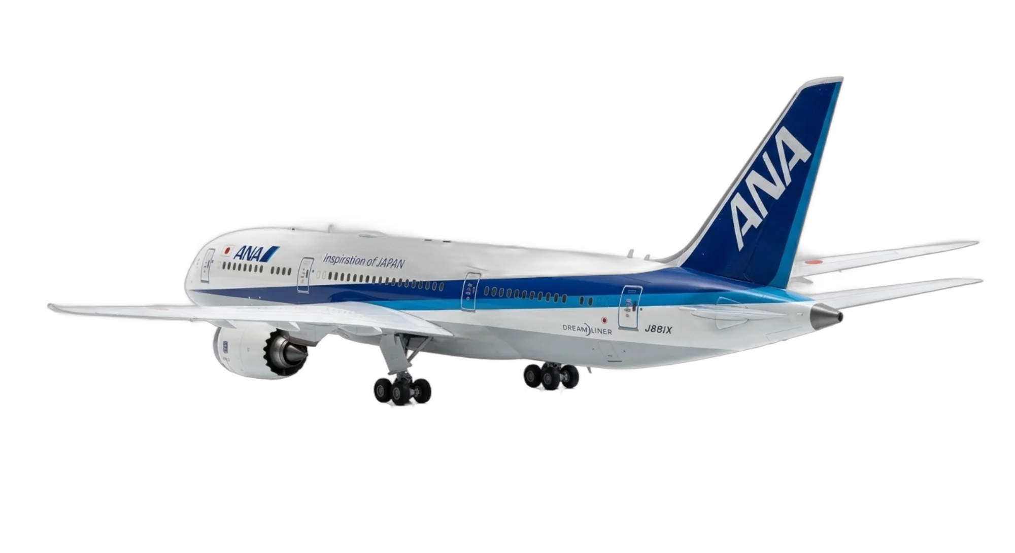 2009 Boeing Boeing 787 Dreamliner - Rear 3/4 - Airliner aircraft