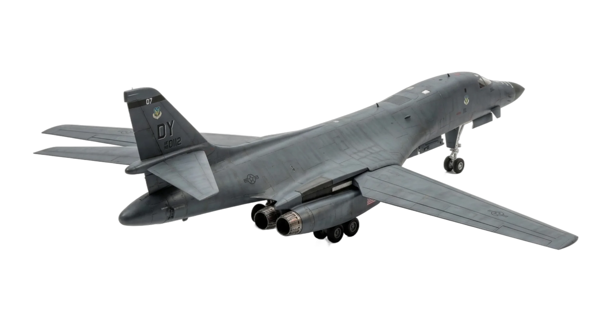1983 Rockwell International Rockwell B-1B Lancer - Rear 3/4 - Bomber aircraft
