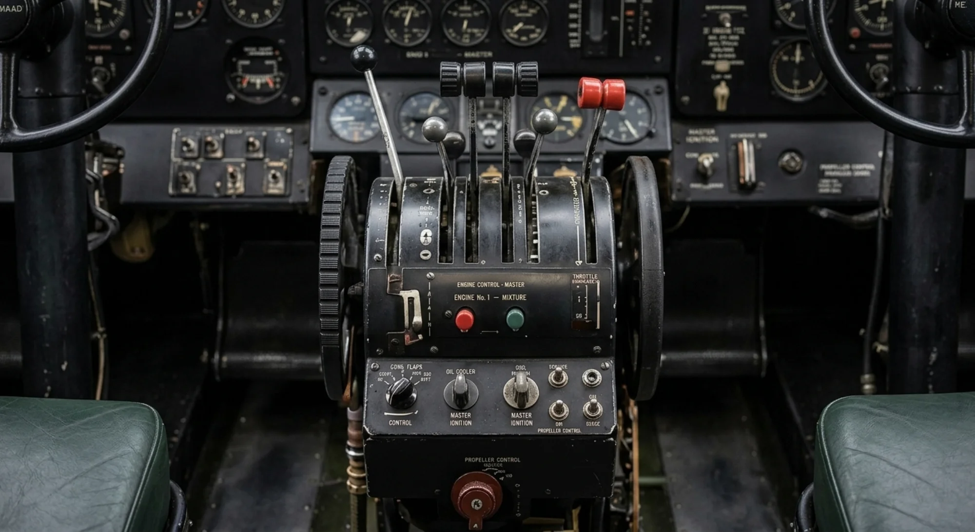 1942 Boeing Boeing B-29 Superfortress - Instrument Detail - Bomber aircraft