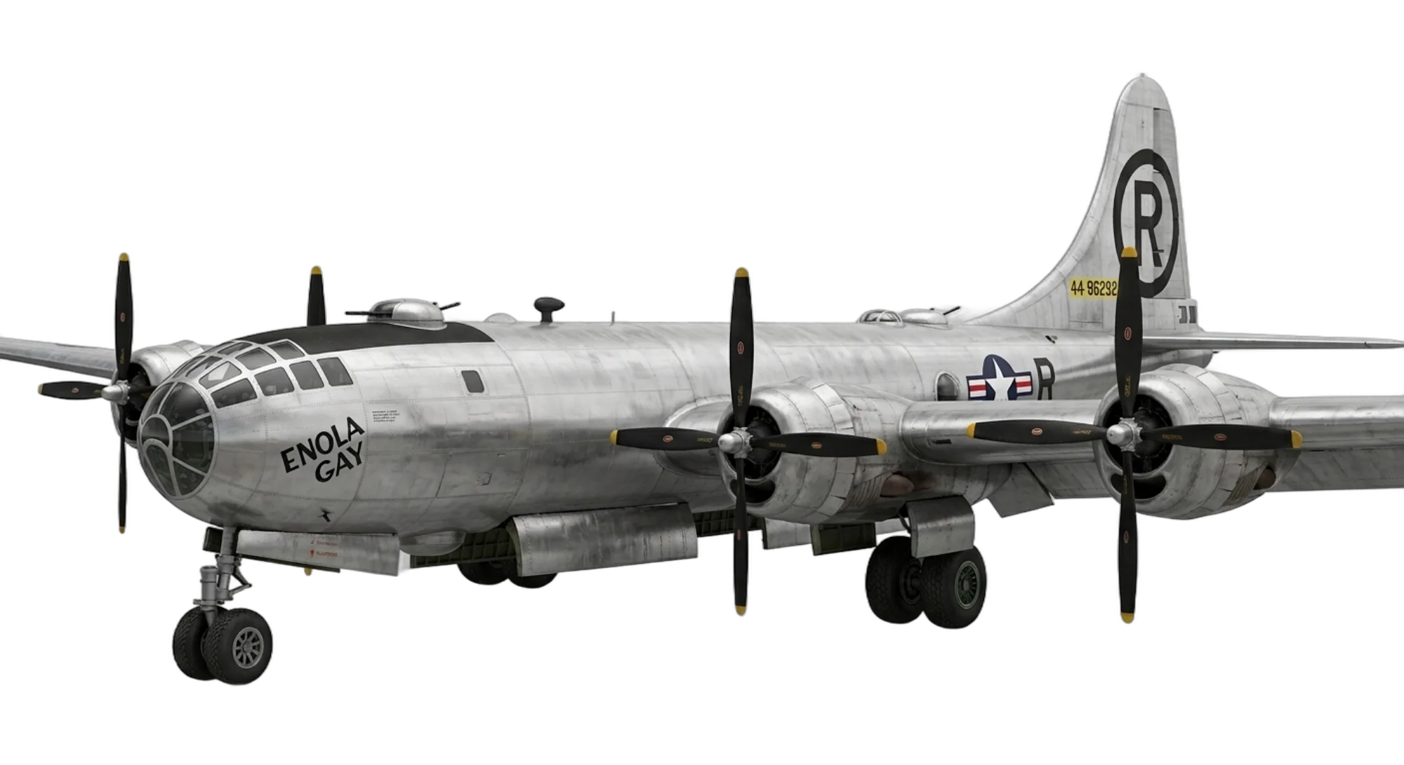 1942 Boeing Boeing B-29 Superfortress - Profile - Bomber aircraft