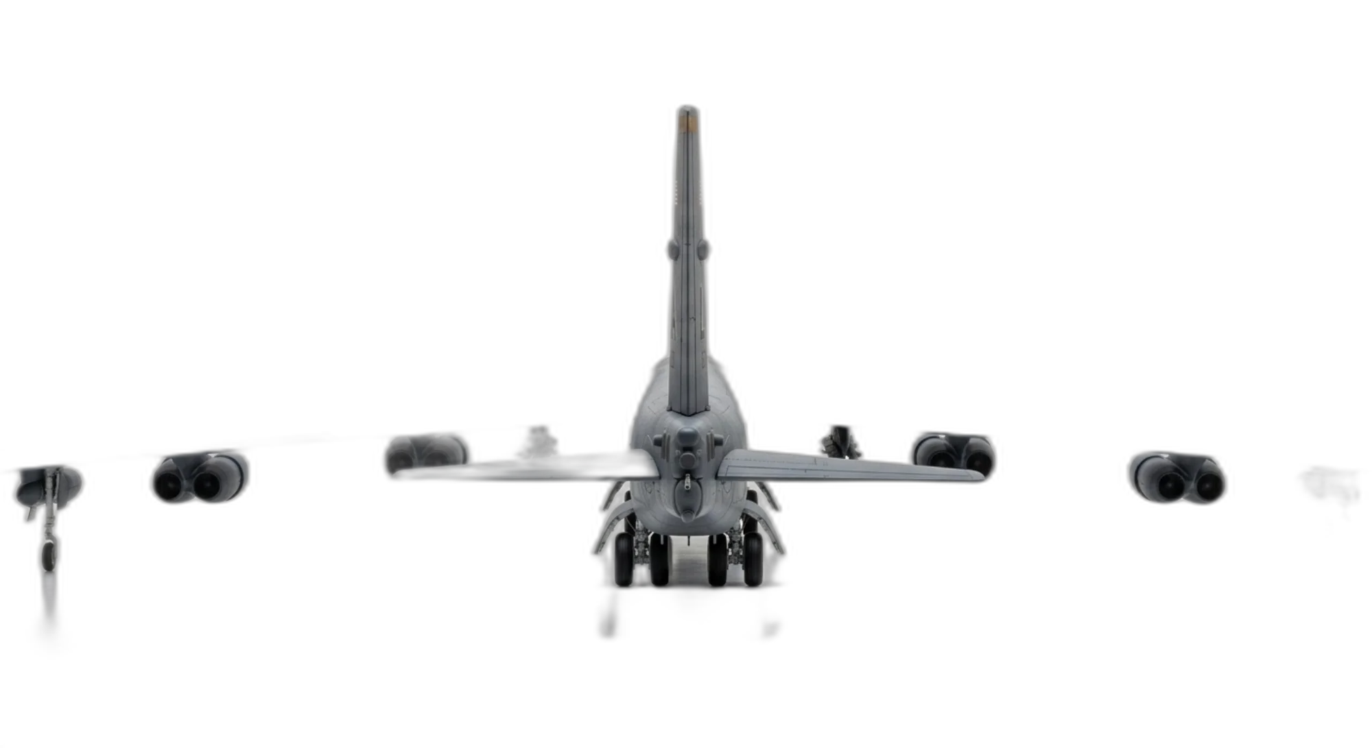 1952 Boeing B-52 Stratofortress - Rear - Bomber aircraft