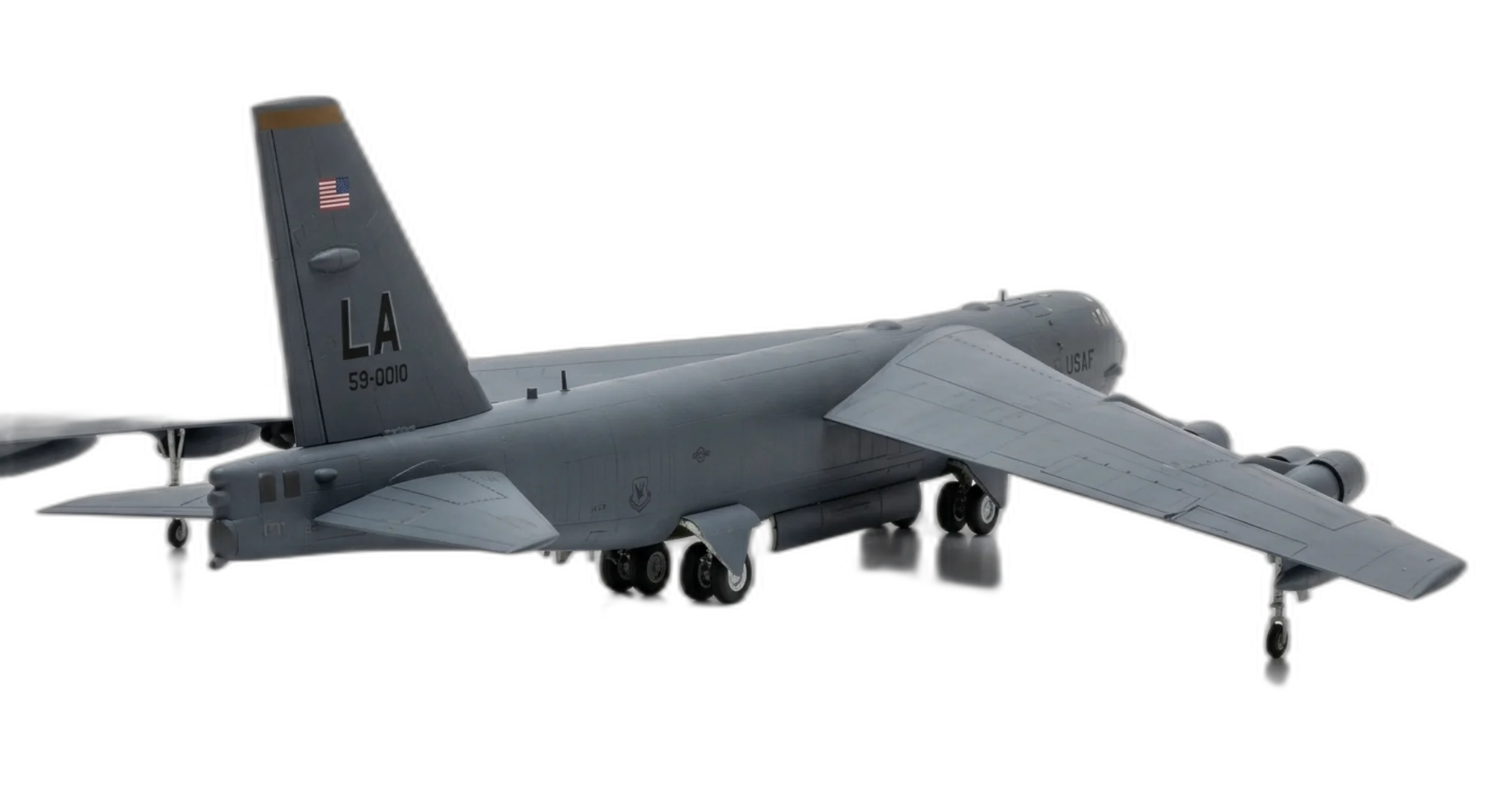 1952 Boeing B-52 Stratofortress - Rear 3/4 - Bomber aircraft