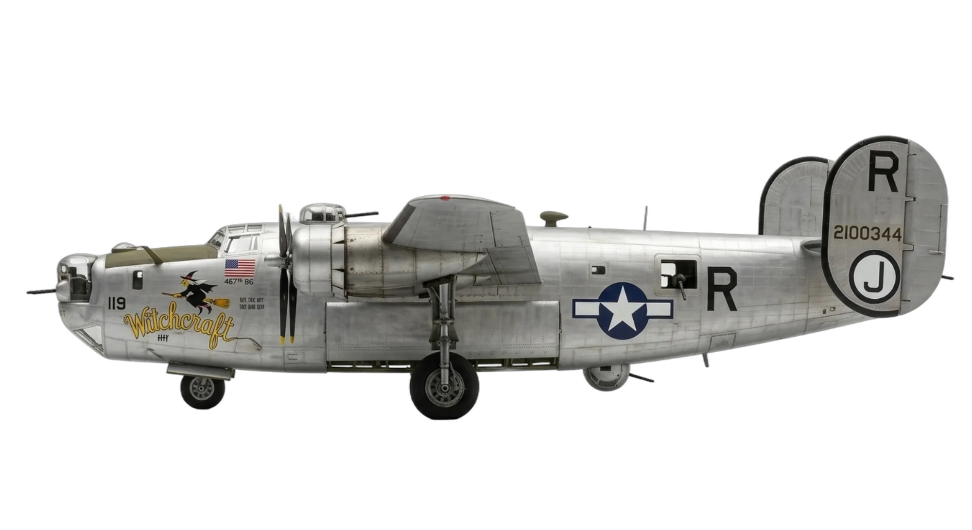1939 Consolidated Aircraft Consolidated B-24 Liberator - Profile - Bomber aircraft