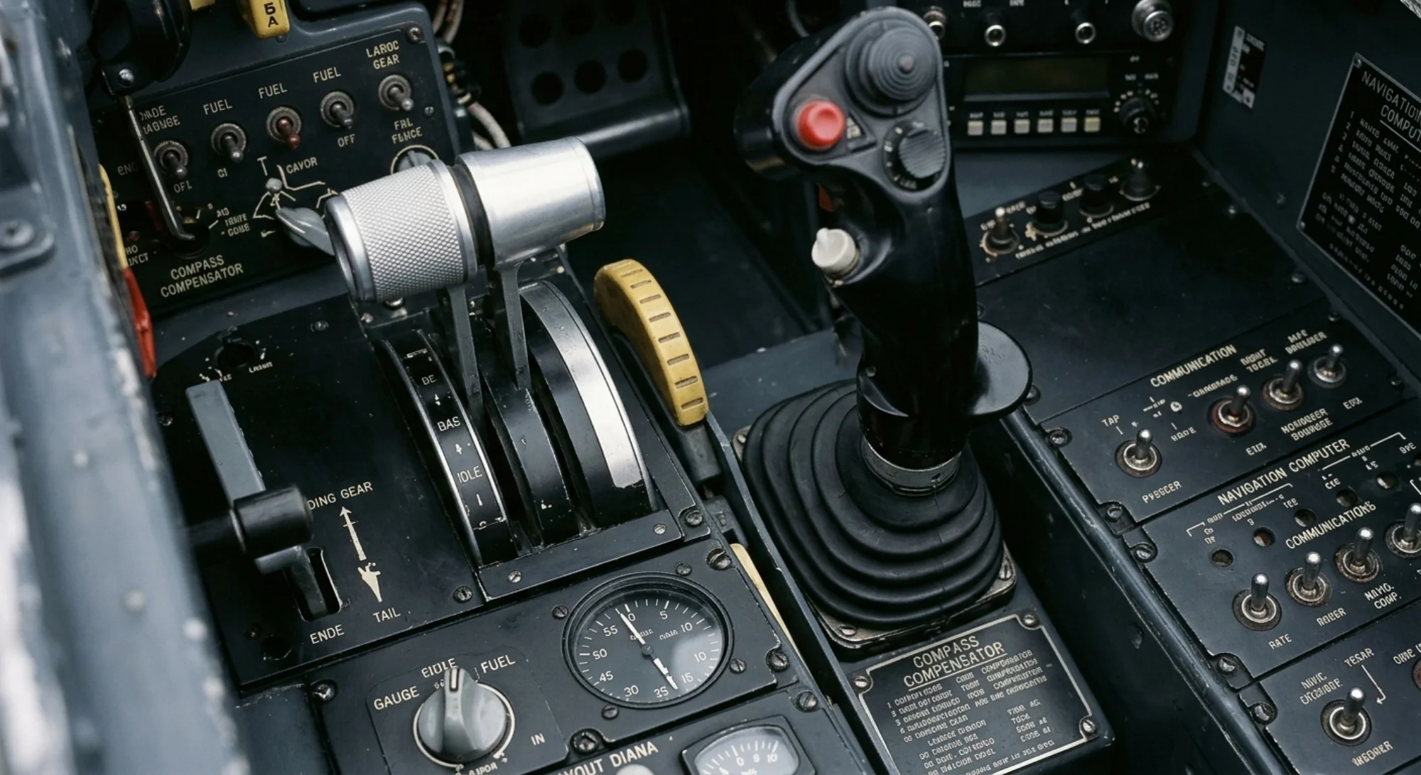 1956 Dassault Aviation Mirage III - Instrument Detail - Fighter aircraft