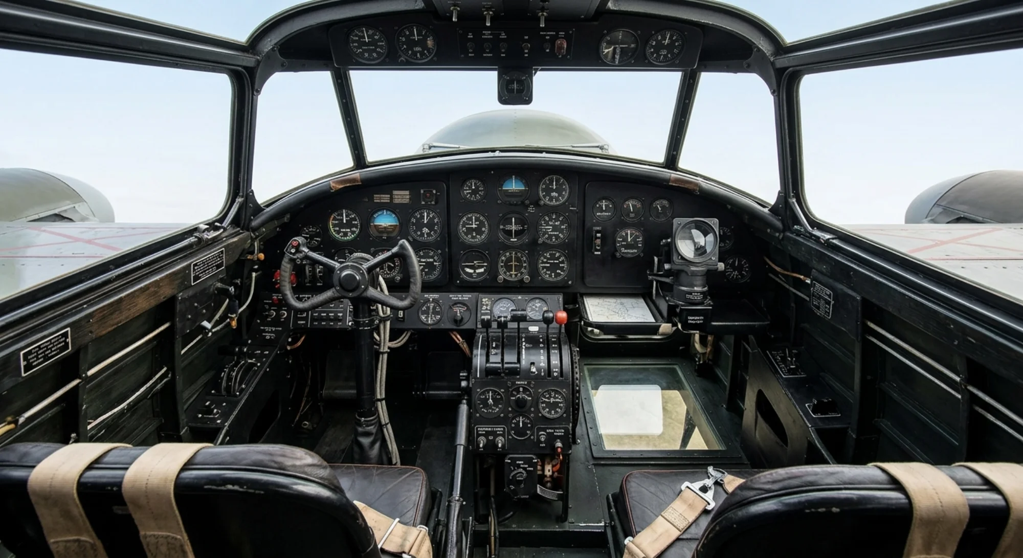 1940 de Havilland Mosquito - Cockpit - Bomber aircraft
