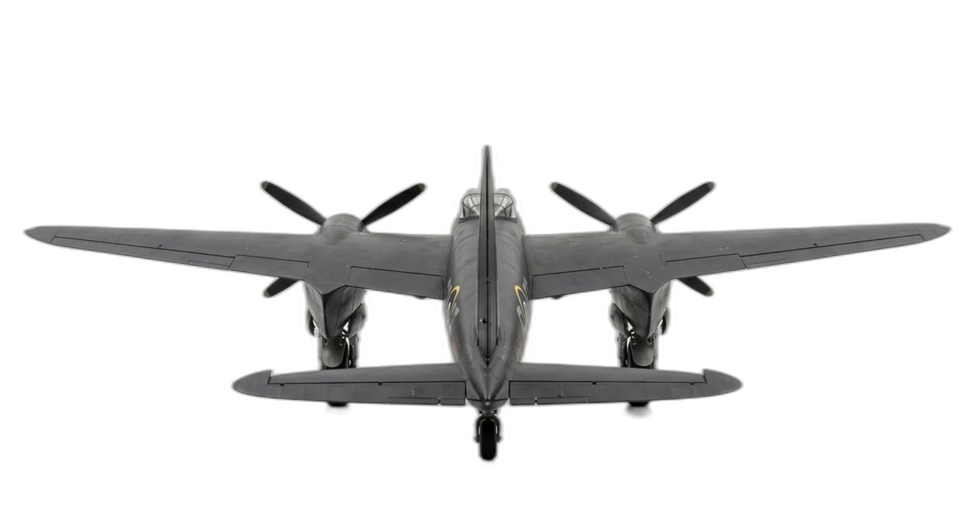 1940 de Havilland Mosquito - Rear - Bomber aircraft