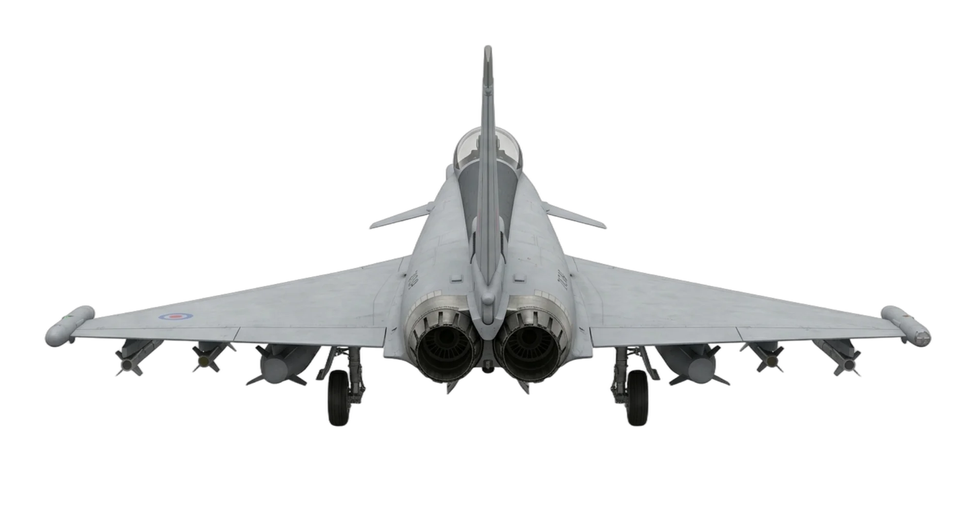 1994 Eurofighter Eurofighter Typhoon - Rear - Fighter aircraft