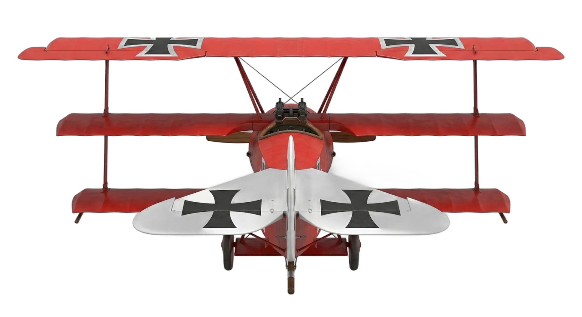 1917 Fokker Fokker Dr.I - Rear - Fighter aircraft