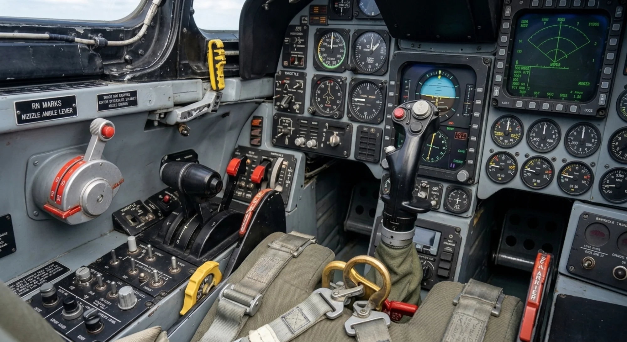 Hawker Siddeley Harrier 1967 - Instrument Detail view