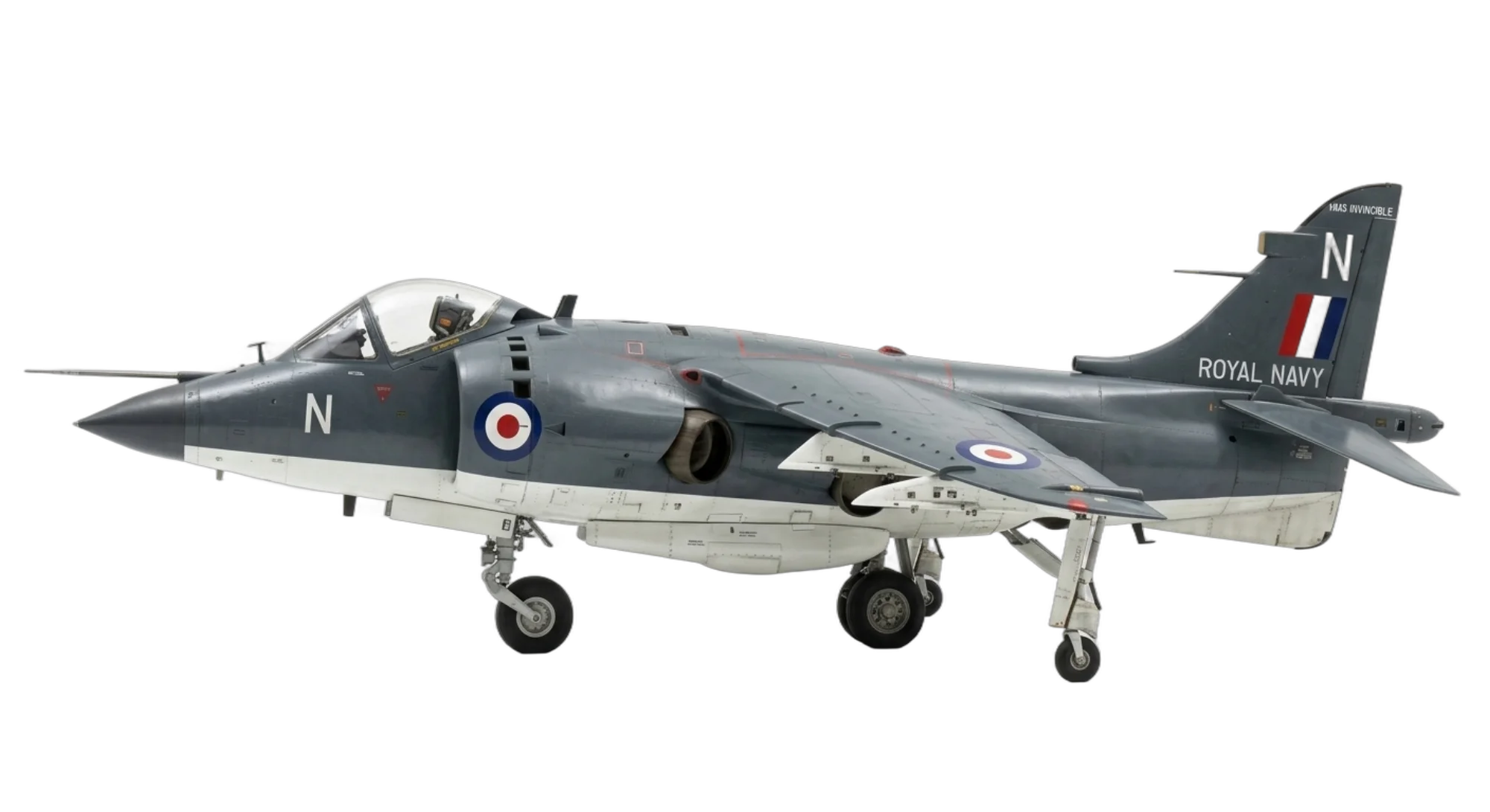 Hawker Siddeley Harrier 1967 - Profile view