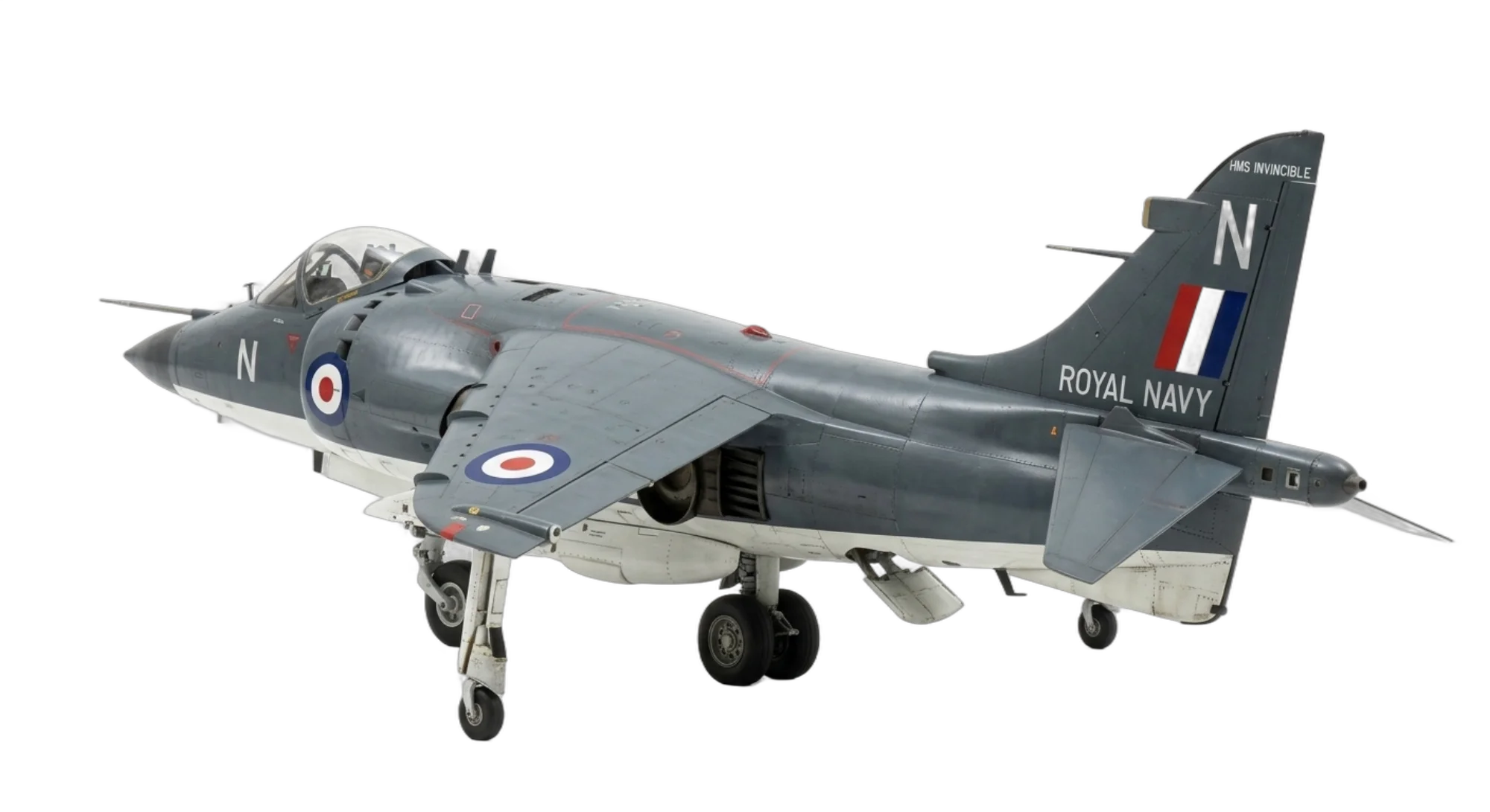 Hawker Siddeley Harrier 1967 - Rear 3/4 view