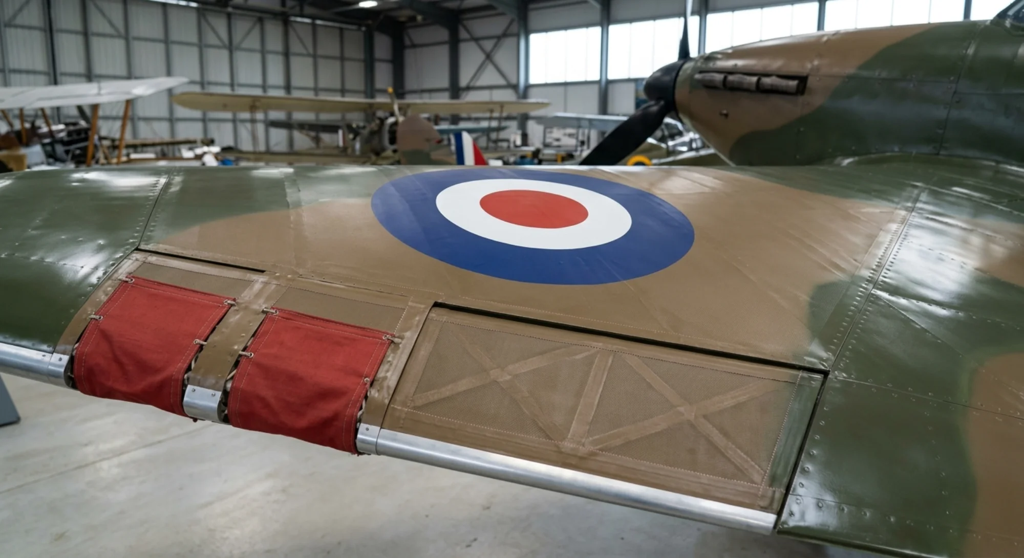1935 Hawker Aircraft Hawker Hurricane - Wing Detail - Fighter aircraft