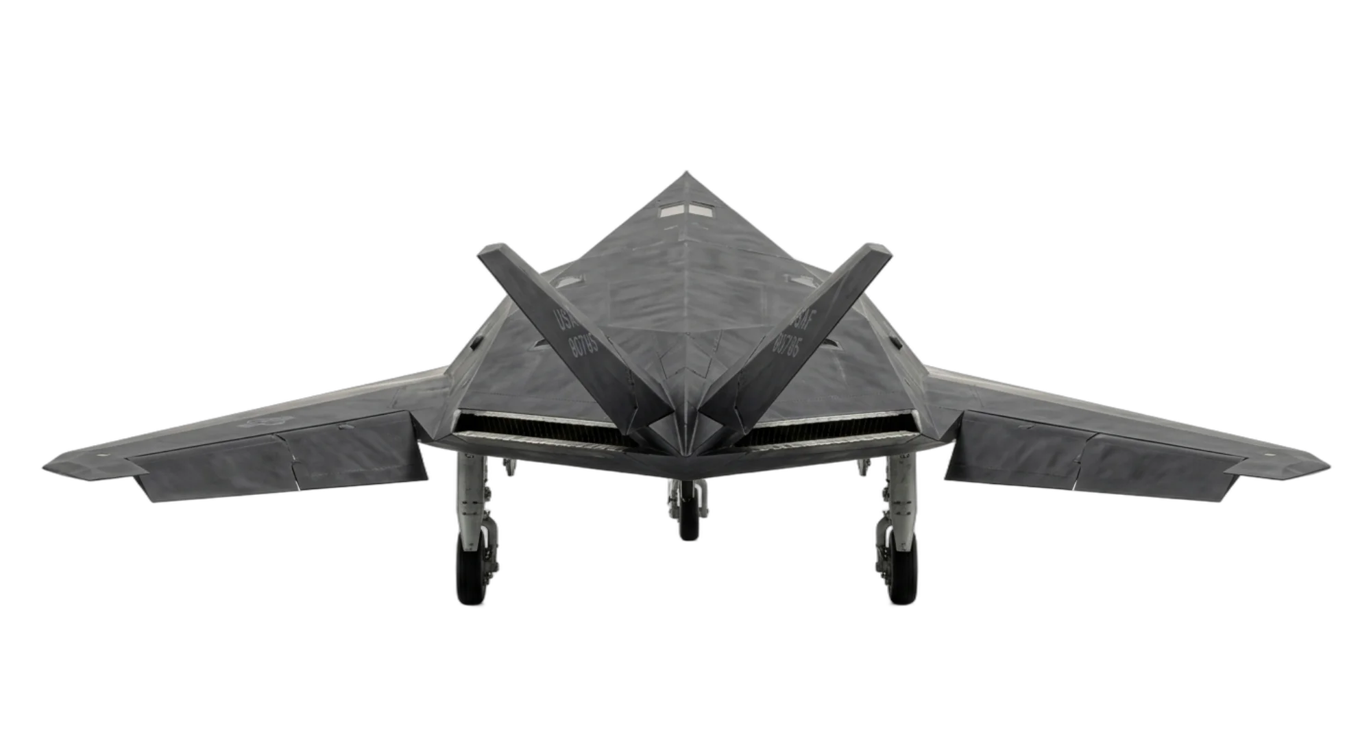 1981 Lockheed Martin F-117 Nighthawk - Rear - Attack aircraft