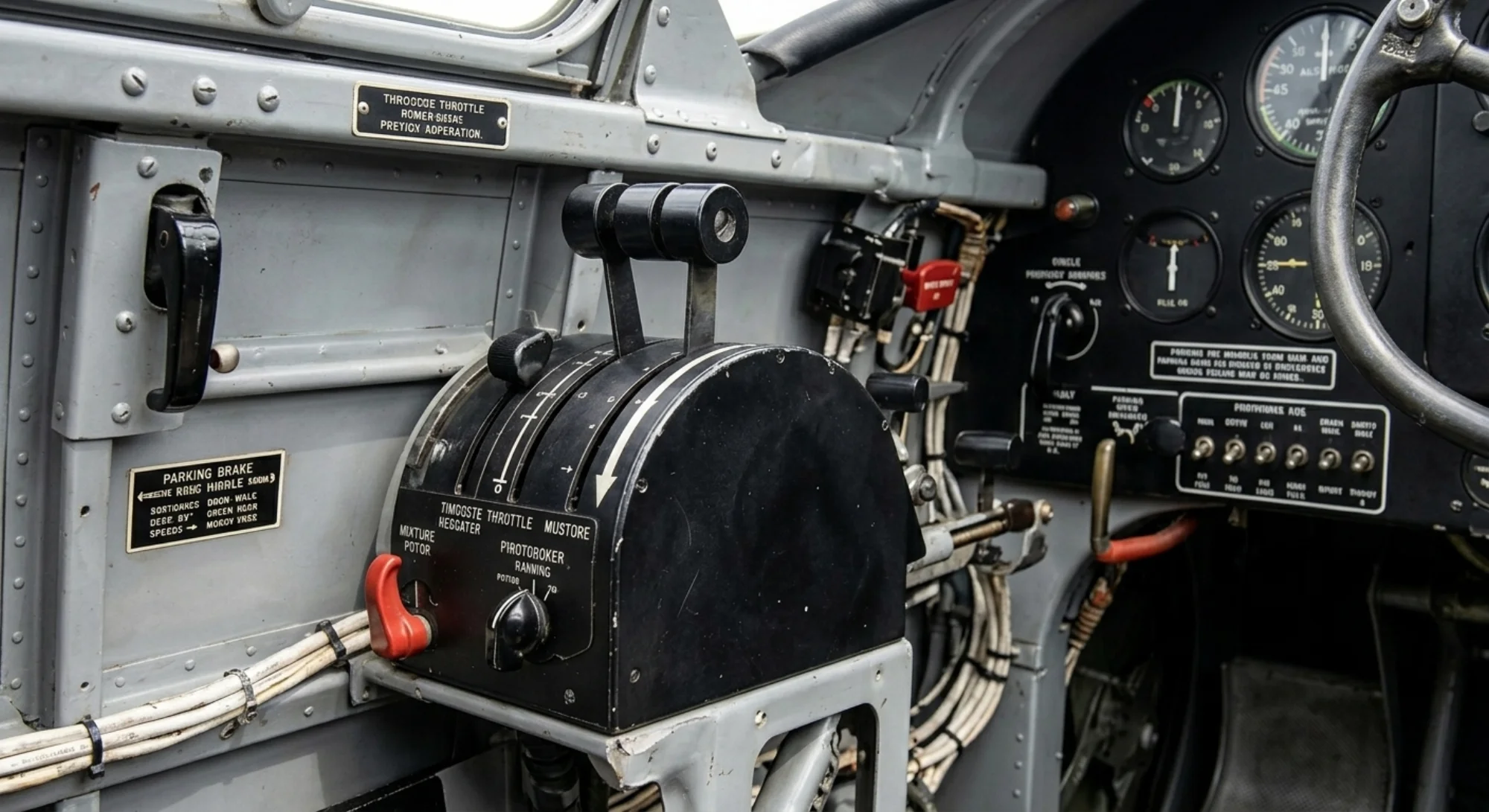1939 Lockheed Martin Lockheed P-38 Lightning - Instrument Detail - Fighter aircraft