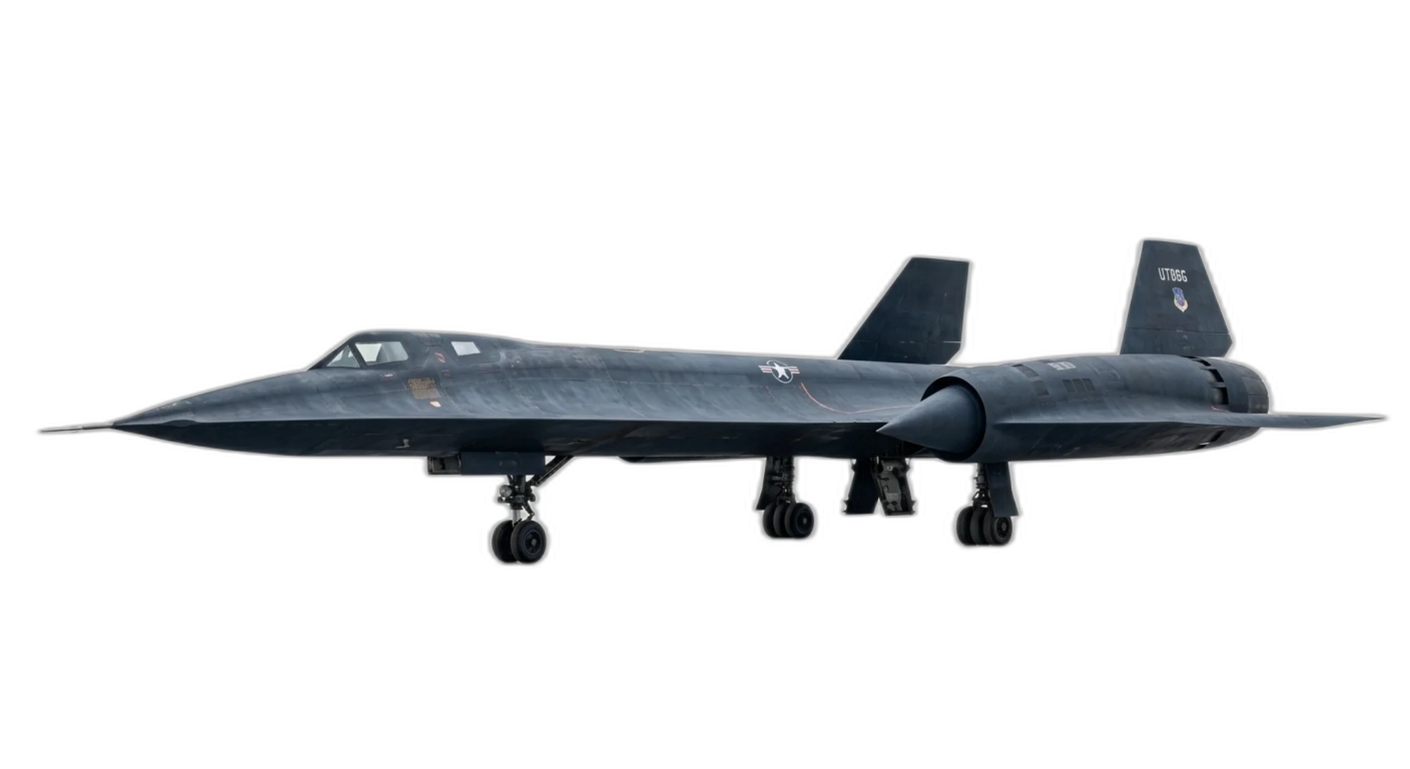 1964 Lockheed Martin SR-71 Blackbird - Profile - Reconnaissance aircraft