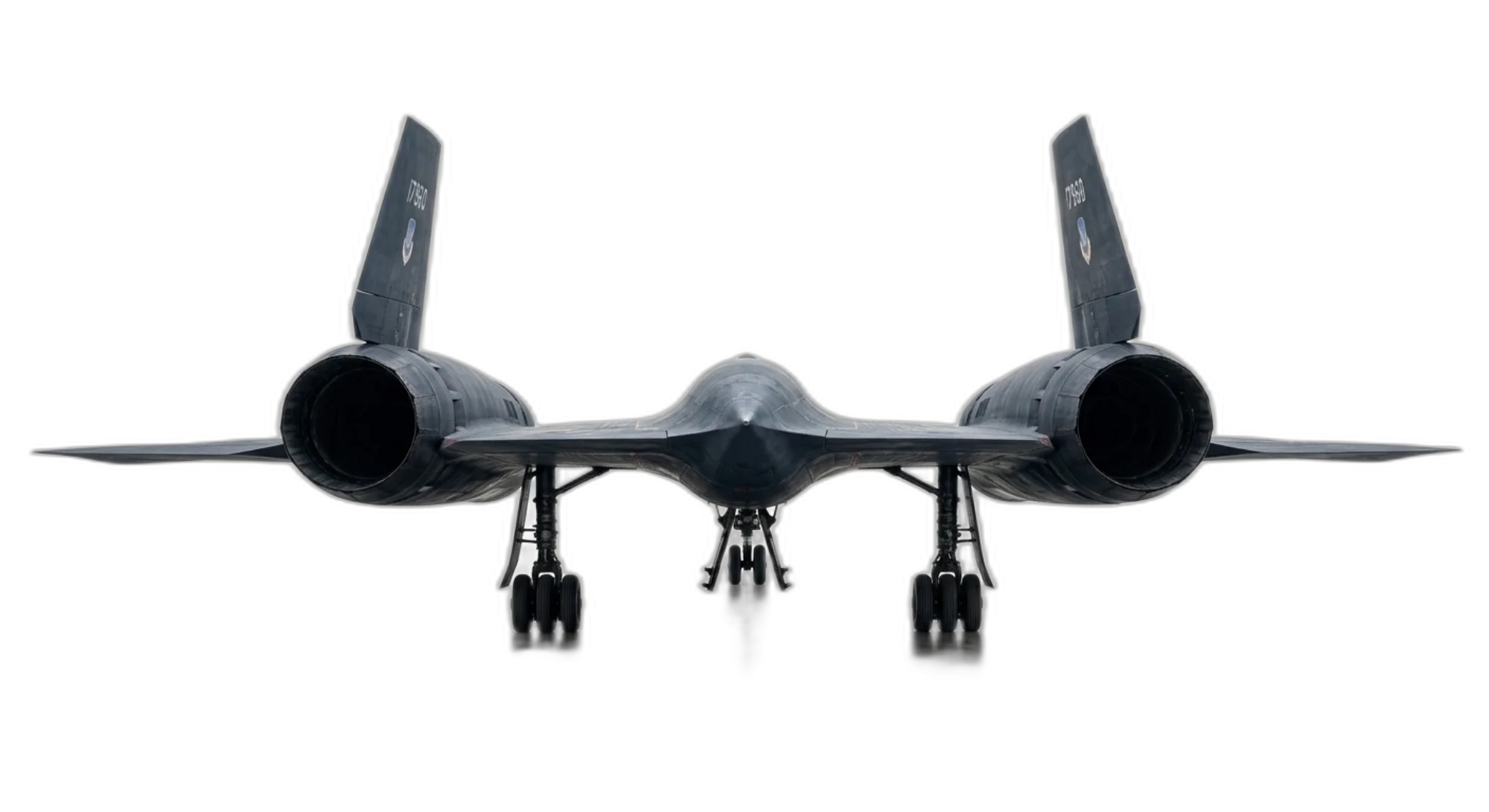 1964 Lockheed Martin SR-71 Blackbird - Rear - Reconnaissance aircraft