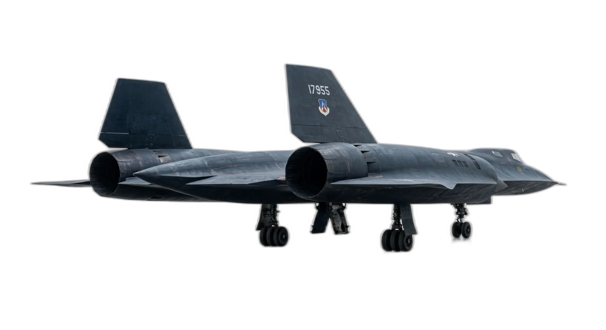 1964 Lockheed Martin SR-71 Blackbird - Rear 3/4 - Reconnaissance aircraft