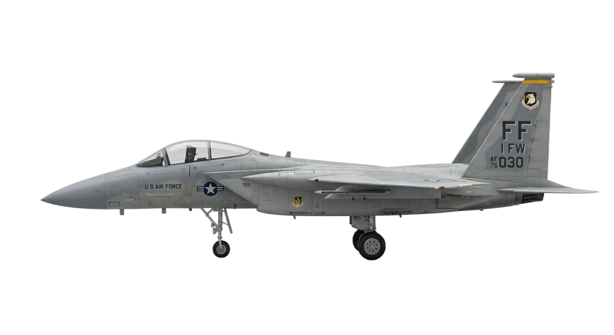 1972 McDonnell Douglas F-15 Eagle - Profile - Fighter aircraft