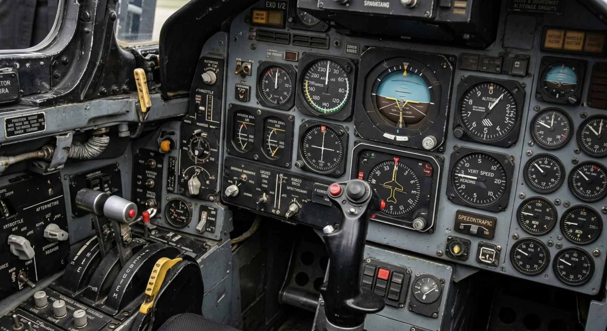 1958 McDonnell Douglas F-4 Phantom II - Instrument Detail - Fighter aircraft