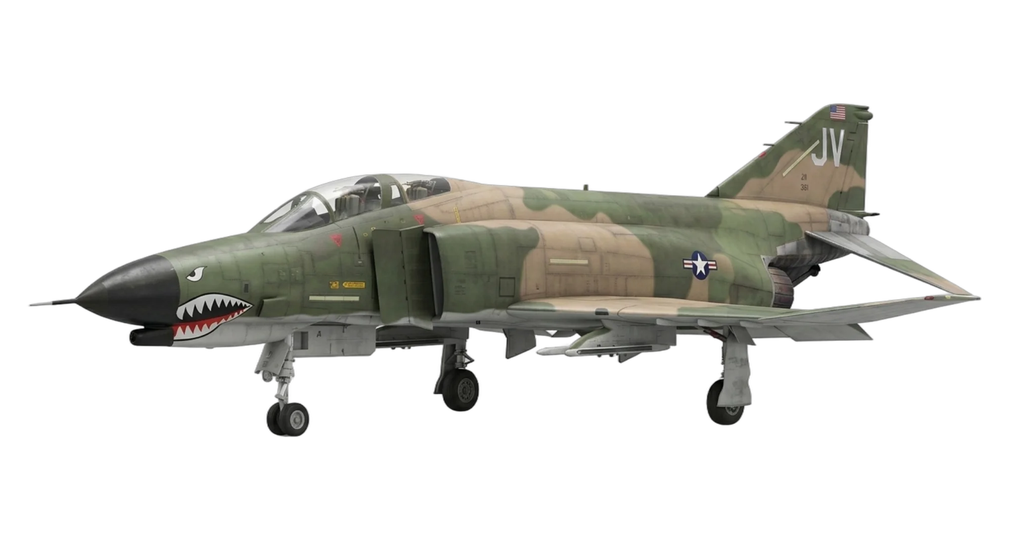 1958 McDonnell Douglas F-4 Phantom II - Profile - Fighter aircraft