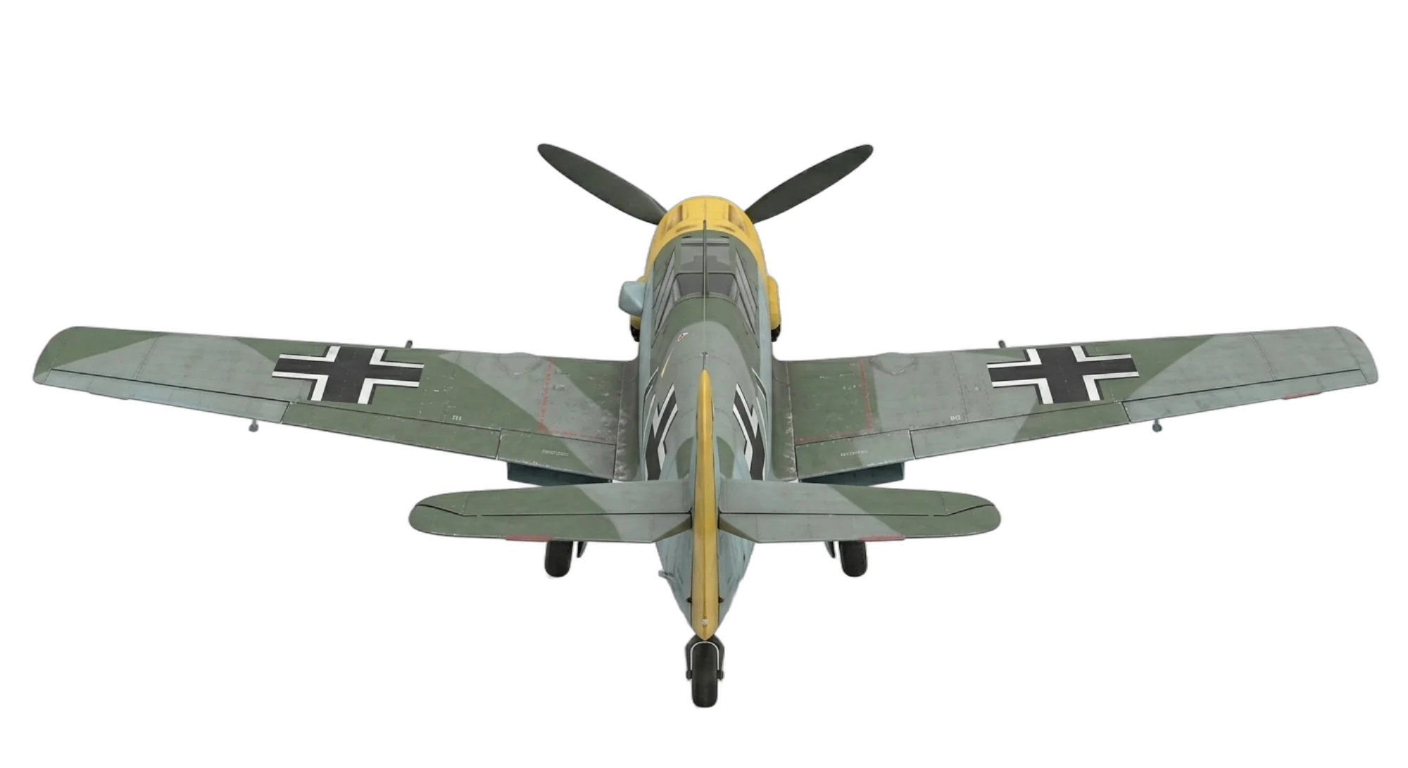 1935 Messerschmitt Bf 109 - Rear - Fighter aircraft