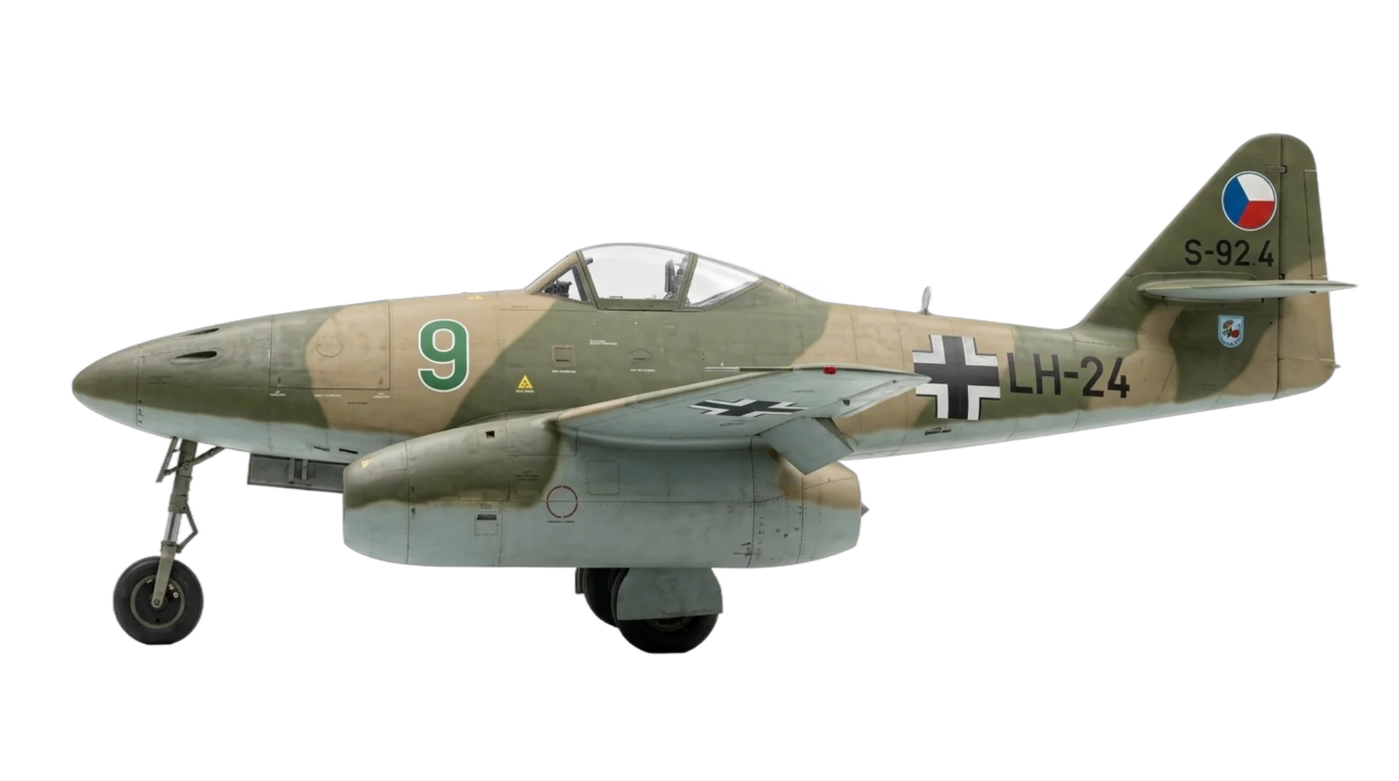 1942 Messerschmitt Me 262 - Profile - Fighter aircraft