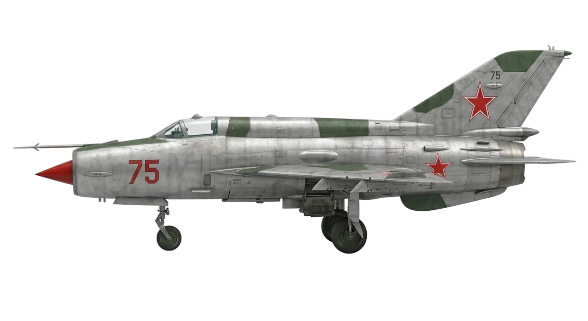 1956 Mikoyan-Gurevich MiG-21 - Profile - Fighter aircraft