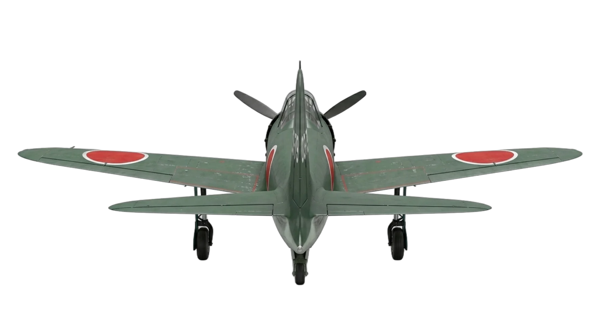 1939 Mitsubishi Aircraft Mitsubishi A6M Zero - Rear - Fighter aircraft