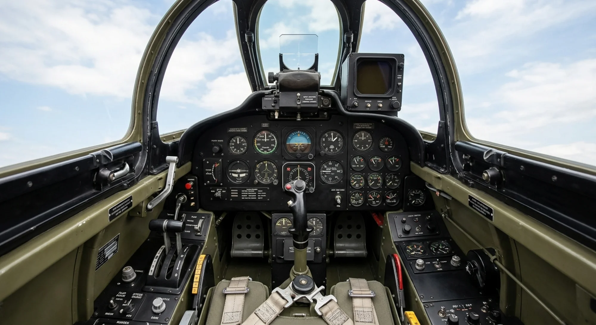 1947 North American Aviation North American F-86 Sabre - Cockpit - Fighter aircraft