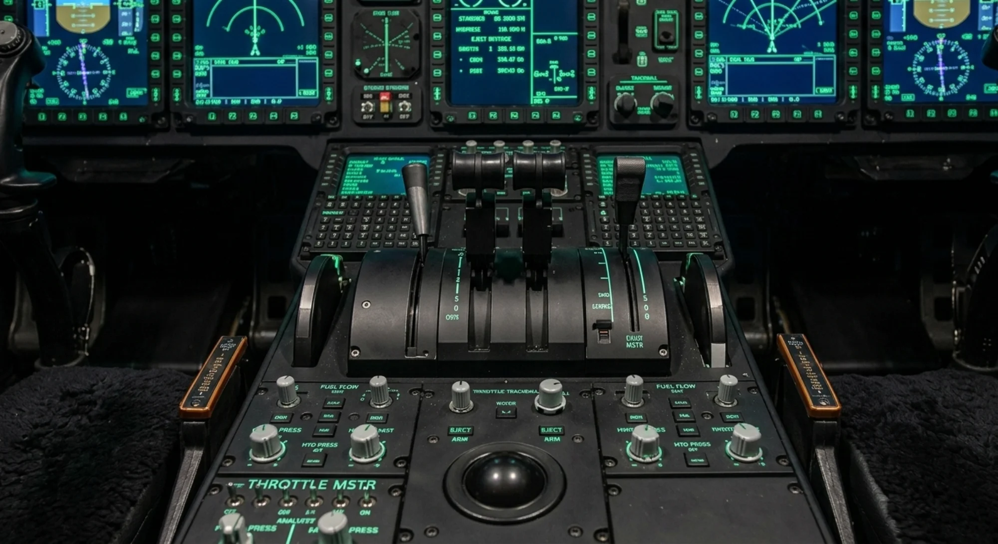 1989 Northrop Grumman B-2 Spirit - Instrument Detail - Bomber aircraft