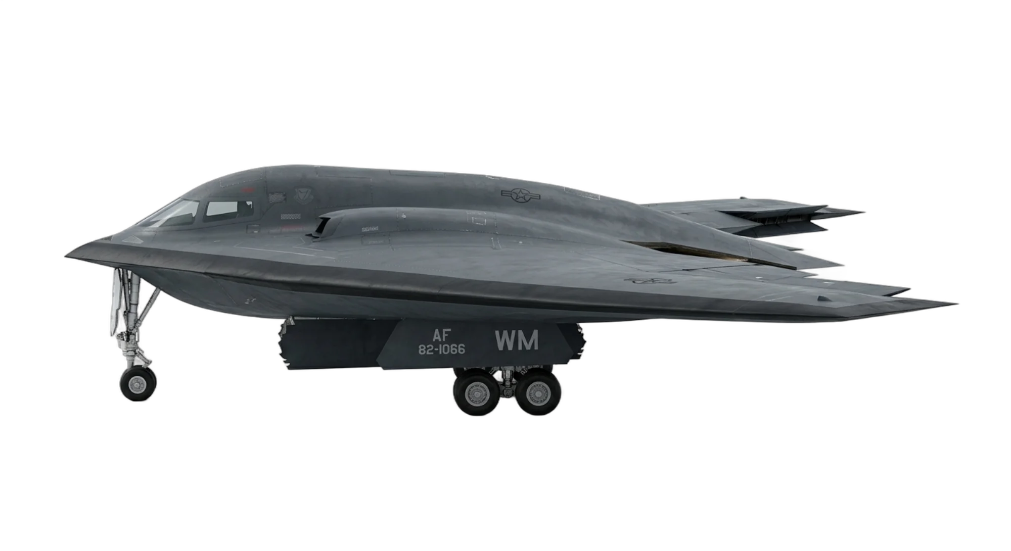 1989 Northrop Grumman B-2 Spirit - Profile - Bomber aircraft