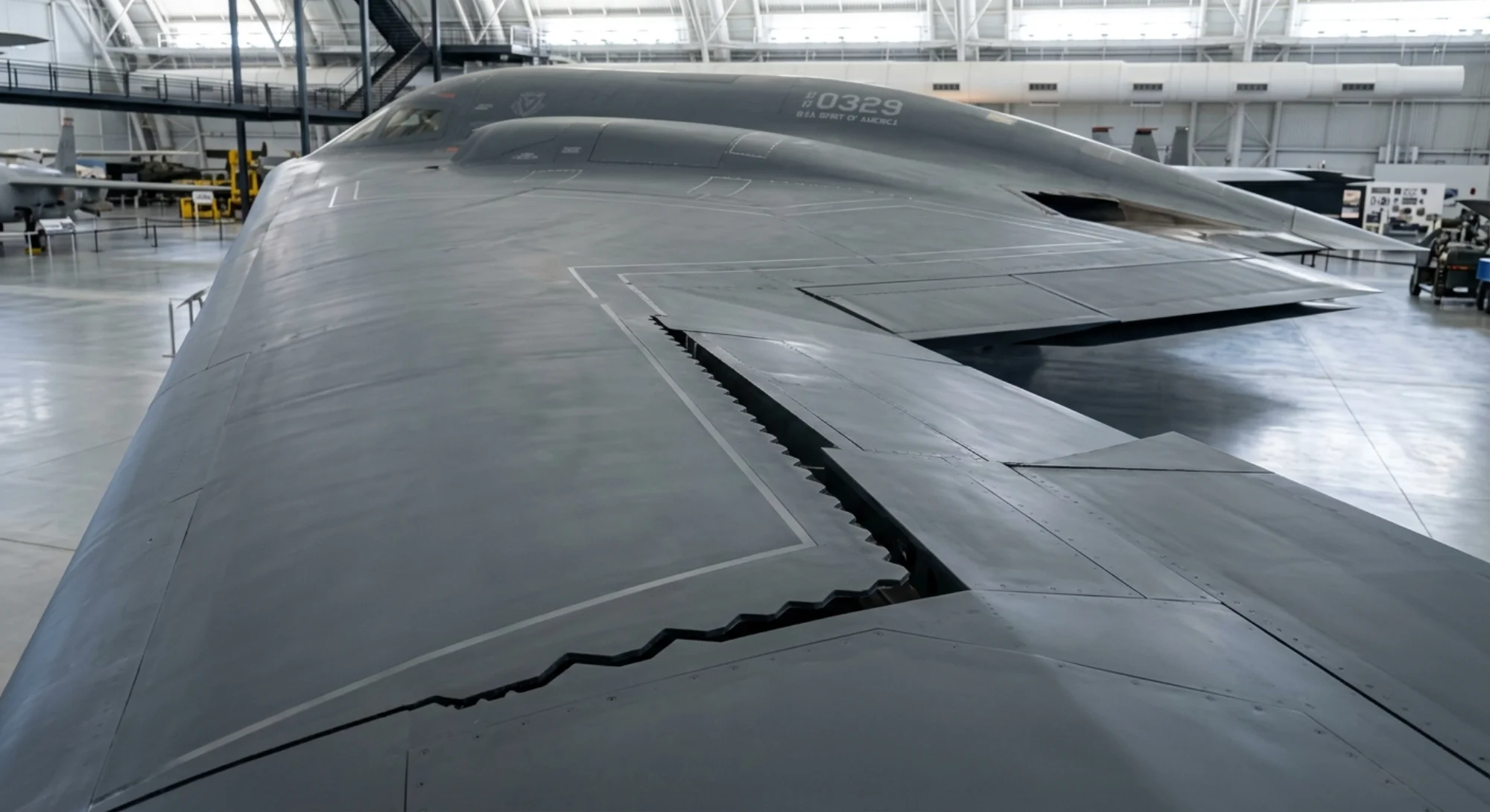 1989 Northrop Grumman B-2 Spirit - Skin Detail - Bomber aircraft
