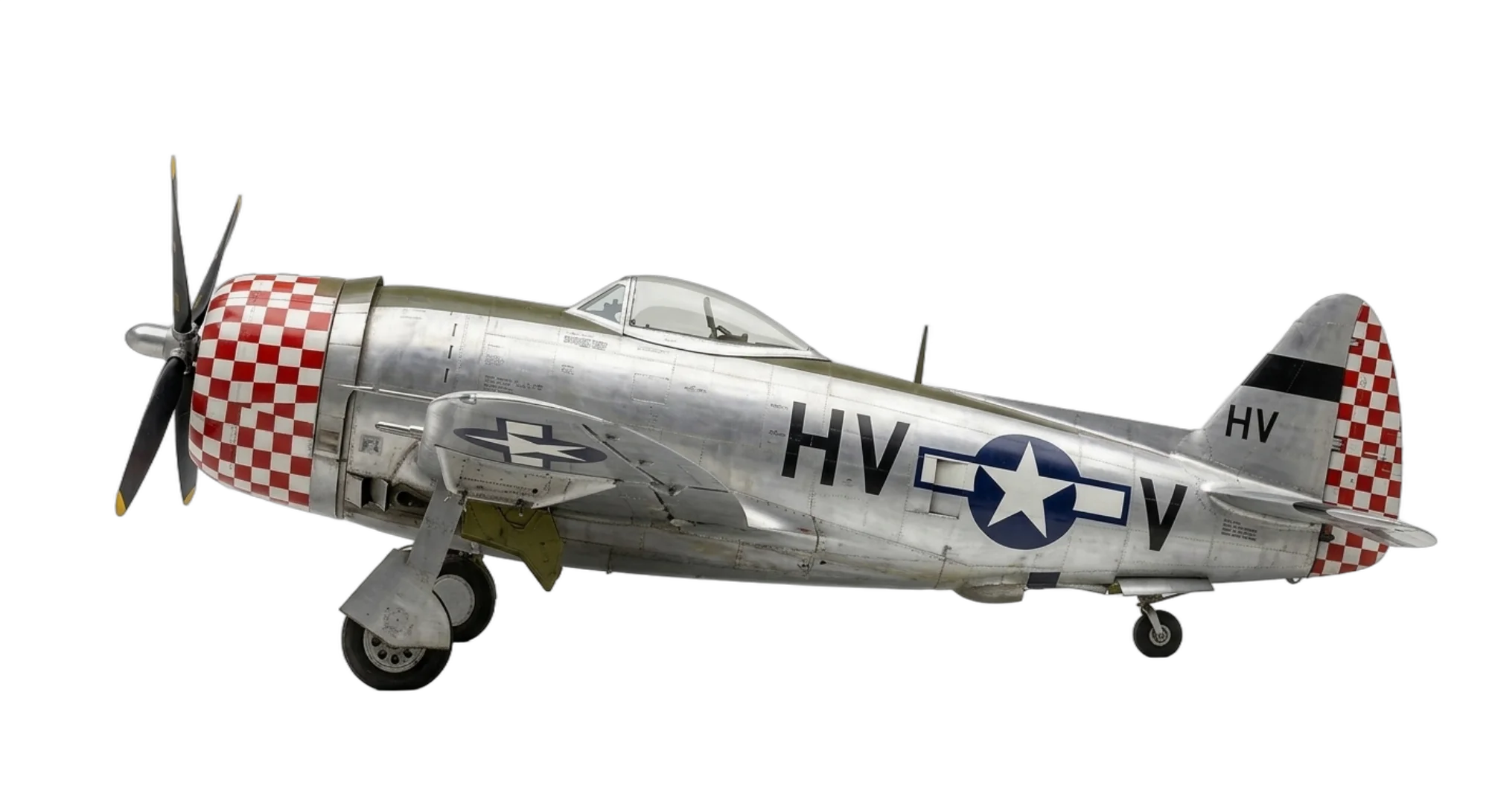 1941 Republic Aviation Republic P-47 Thunderbolt - Profile - Fighter aircraft