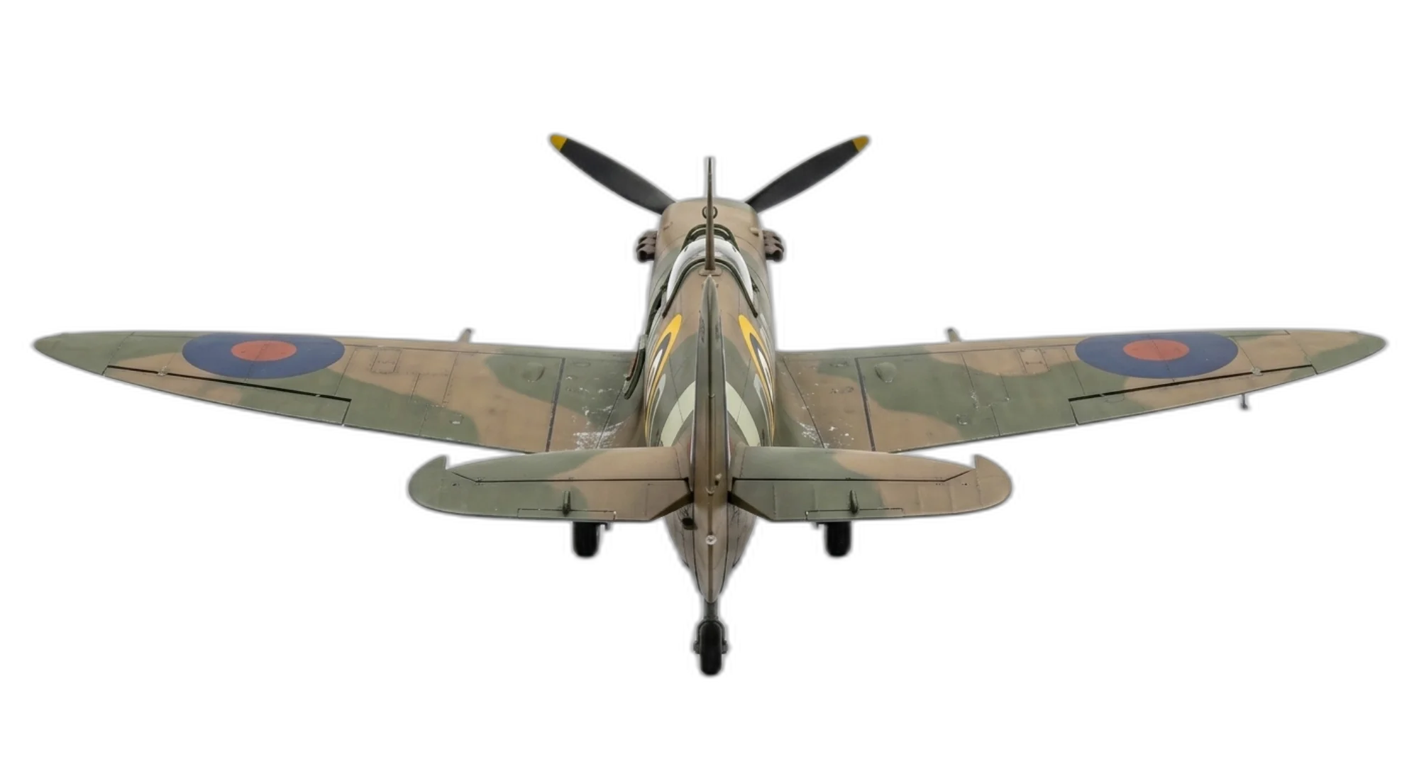 1936 Supermarine Spitfire - Rear - Fighter aircraft