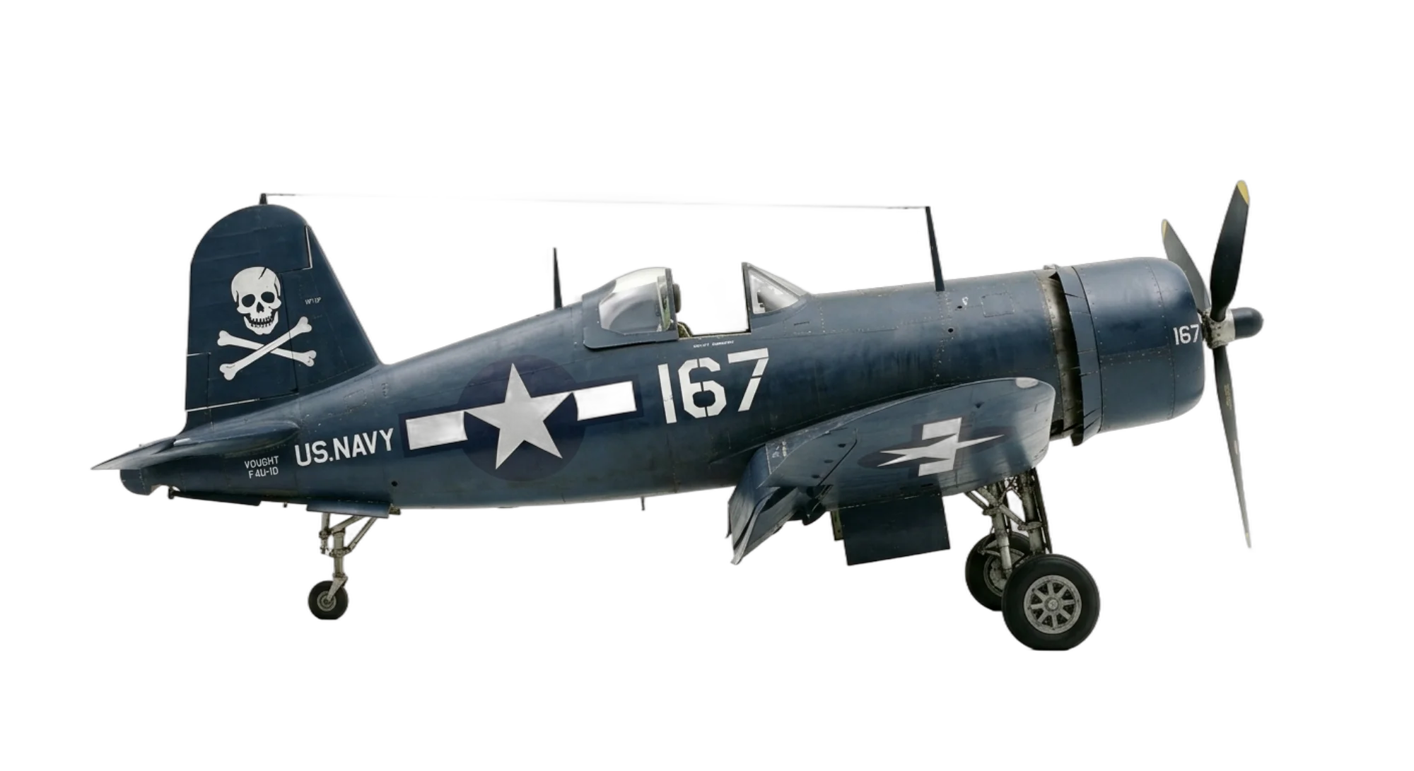 1940 Vought Vought F4U Corsair - Profile - Fighter aircraft
